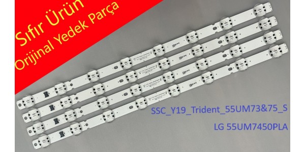 LG 55UM7450PLA Led bar, SSC_Y19_Trident_55UM73&75_S, Sıfır Led bar